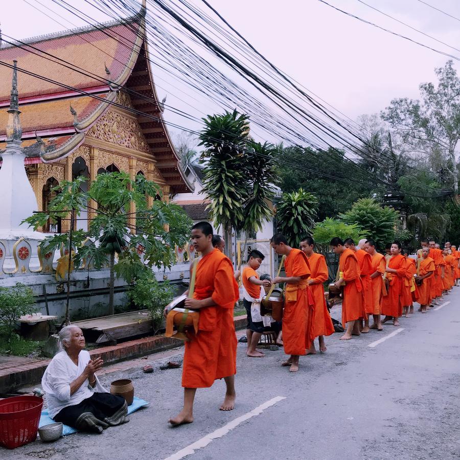 Wisdom laos hotel Luang Prabang Exterior foto