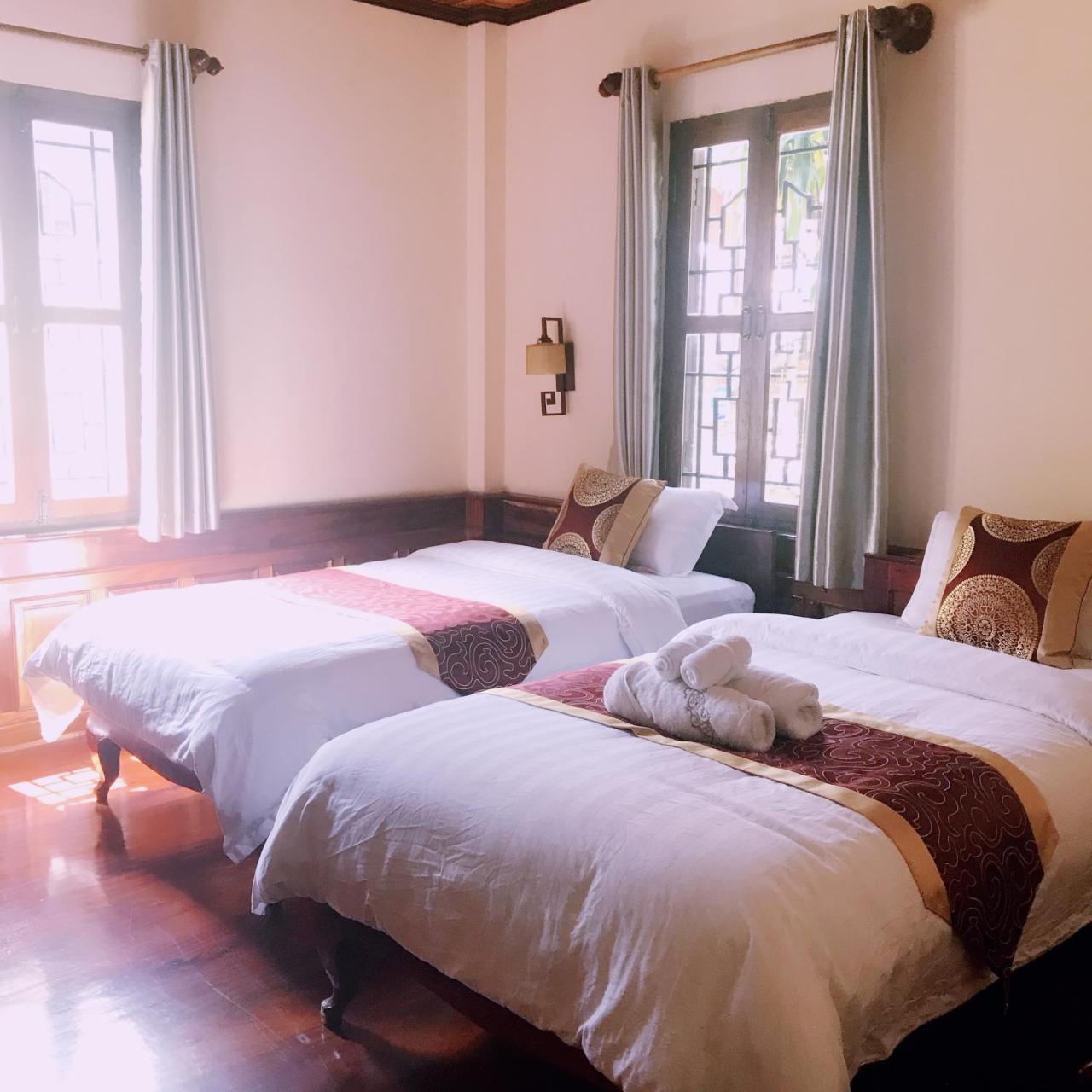 Wisdom laos hotel Luang Prabang Exterior foto