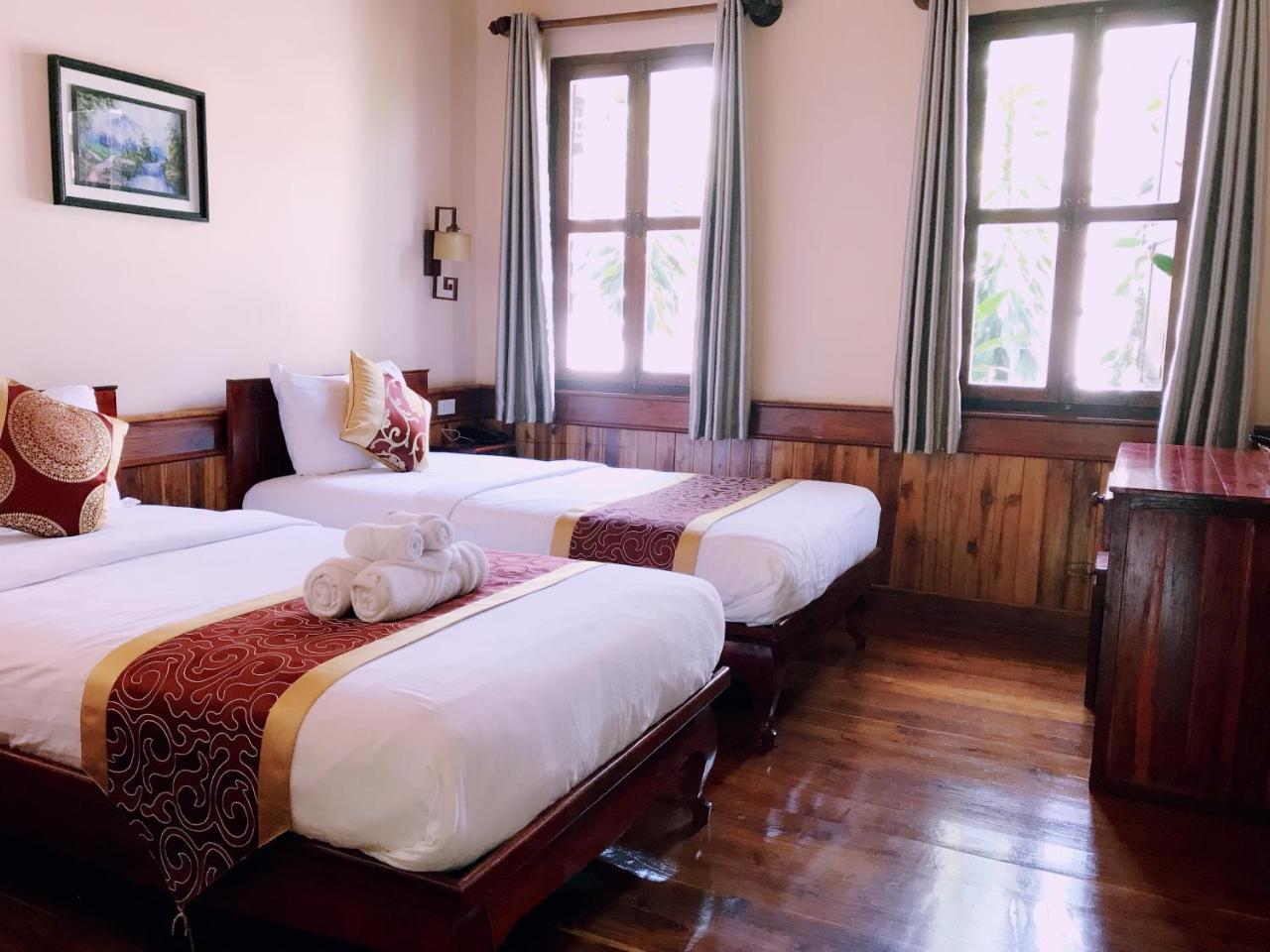 Wisdom laos hotel Luang Prabang Exterior foto