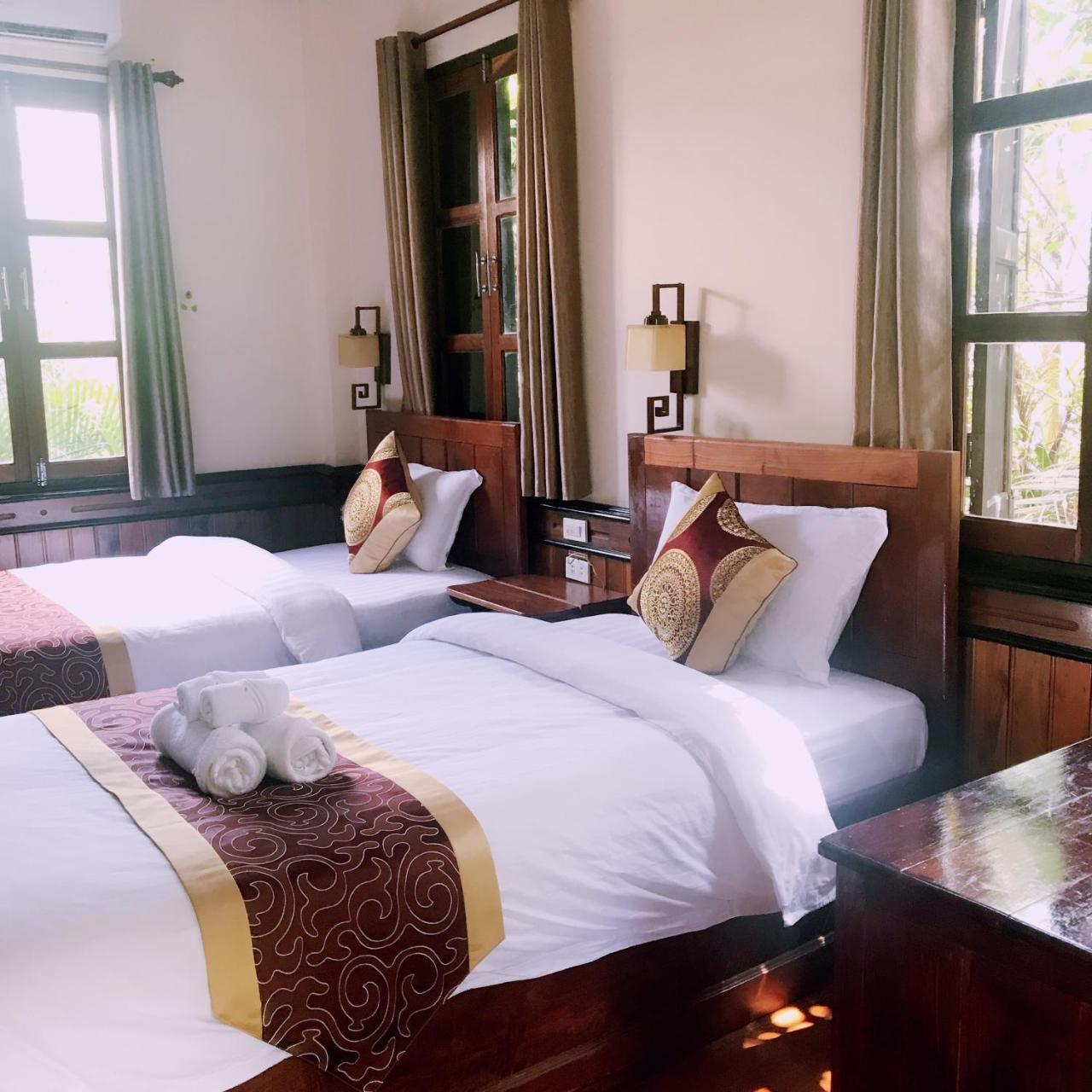 Wisdom laos hotel Luang Prabang Exterior foto