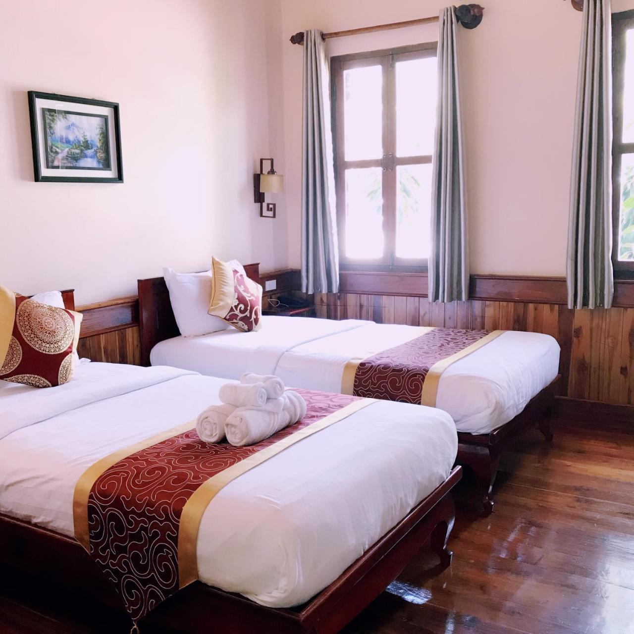 Wisdom laos hotel Luang Prabang Exterior foto
